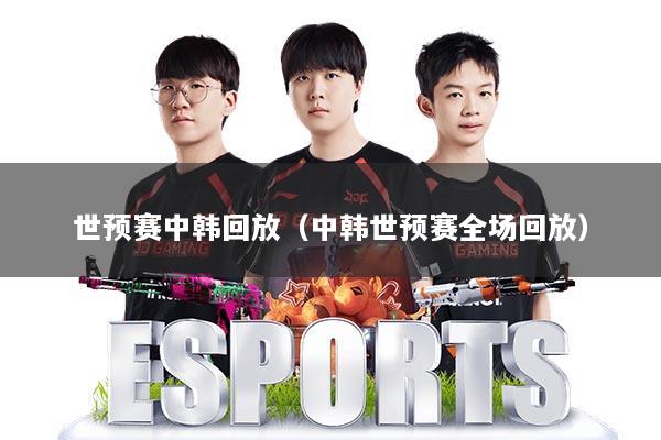 世预赛中韩回放（中韩世预赛全场回放）